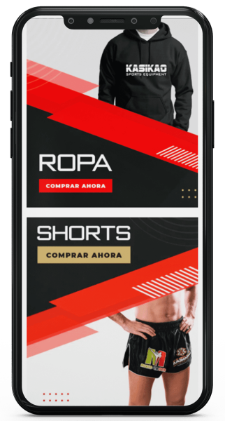 smartphone maqueta web